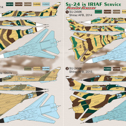 Su-24 in IRIAF Service 72-281 Scale 1/72