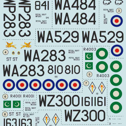 Supermarine Attaker Part-1 72-345 Scale 1/72