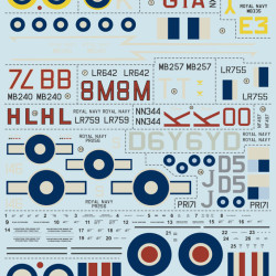 Supermarine Seafire 72-152 Scale 1/72