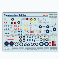 Supermarine Spitfire 144-018 Scale 1/144