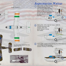 Supermarine Walrus 72-308 Scale 1/72