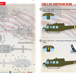 UH-1 in Vietnam War Part-3 48-207 Scale 1/48