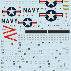 US Navy A-7 Corsair ll Part-1 48-124 Scale 1/48