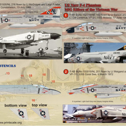 US Navy F-4 Phantom 72-058 Scale 1/72