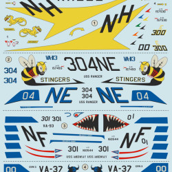 Us Navy A-7 Corsair II Part 2 72-161 Scale 1/72