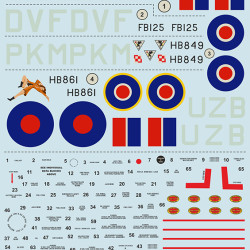 V1 Flying Bomb Aces Mustang 48-132 Scale 1/48