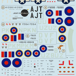 V1 Flying Bomb Aces Mustang 72-286 Scale 1/72