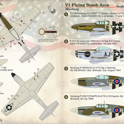 V1 Flying Bomb Aces Mustang 72-286 Scale 1/72