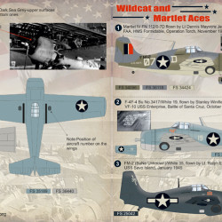 Wildcat and Martlet Aces 48-055 Scale 1/48